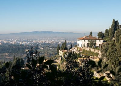 The Villa Medici in Fiesole
