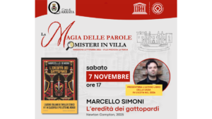 Sabato 7 novembre 2026 ore 17, Villa La Magia: “La Magia delle Parole. Misteri in Villa” – Marcello Simoni